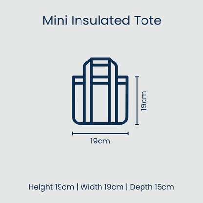Mini Insulated Tote – Rugby Stripe
