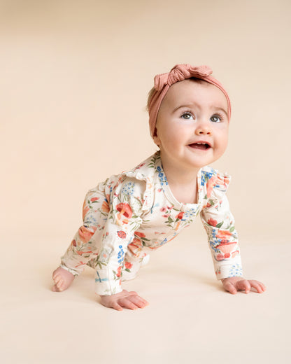 Wild Garden Organic LS Zipsuit