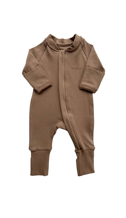 Apple Jumpsuits: Dark Beige