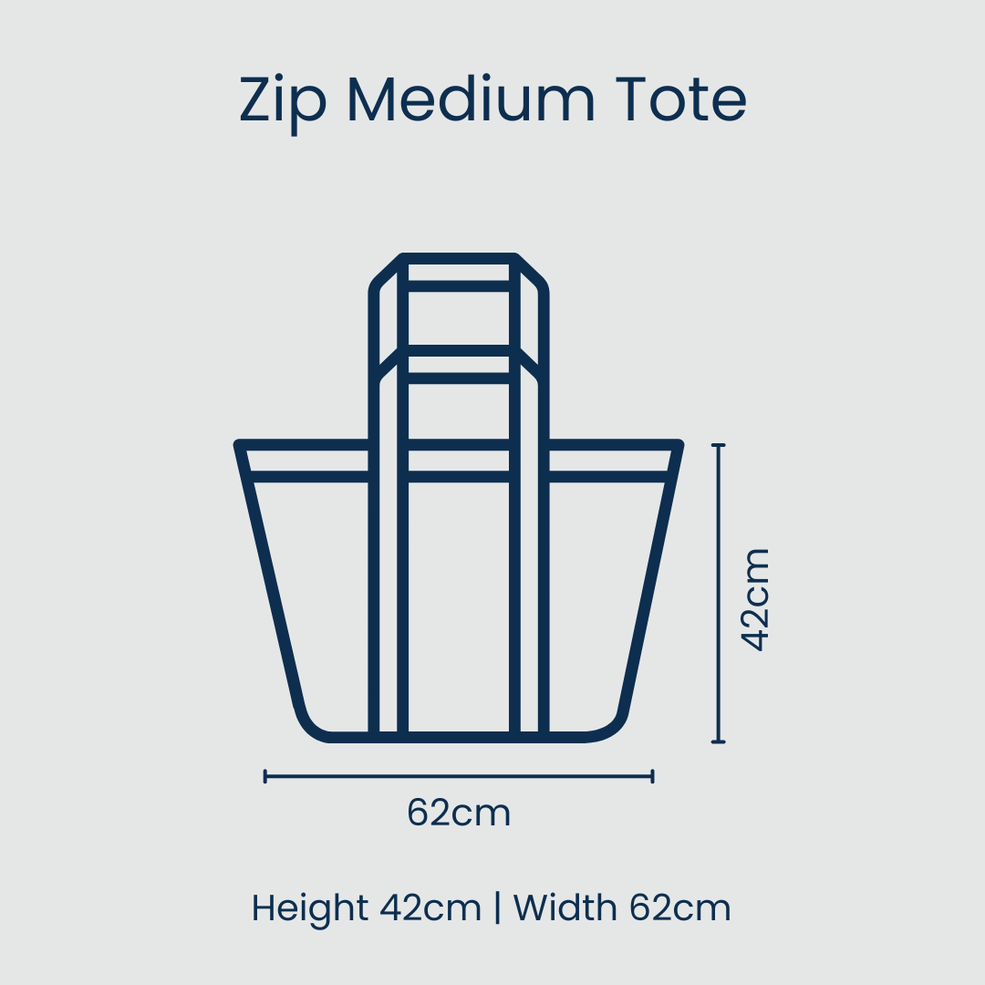 Zip Medium Tote – Maze