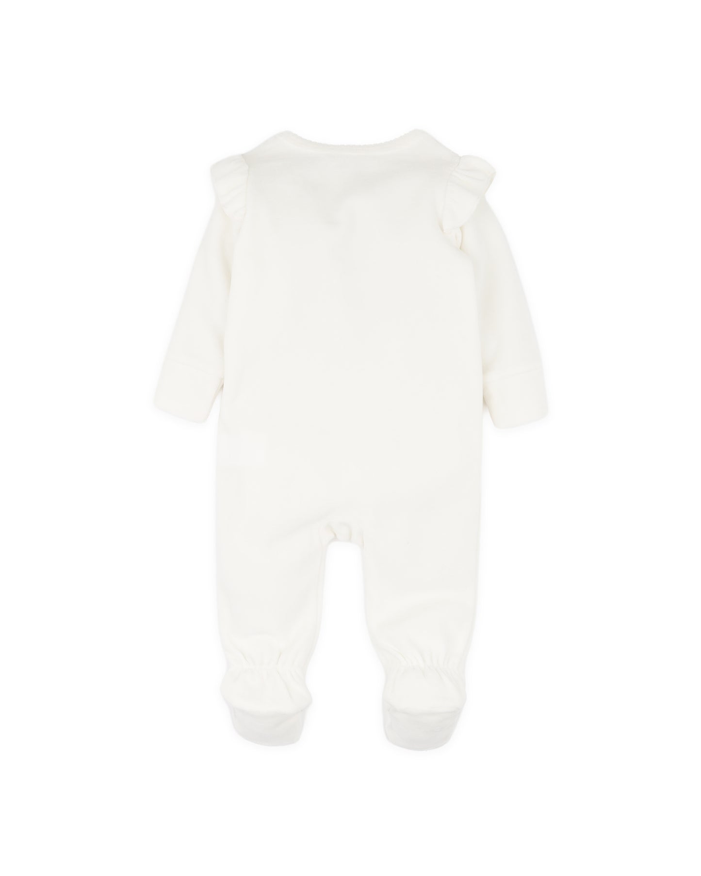 Emmy Velour Zip Onesie