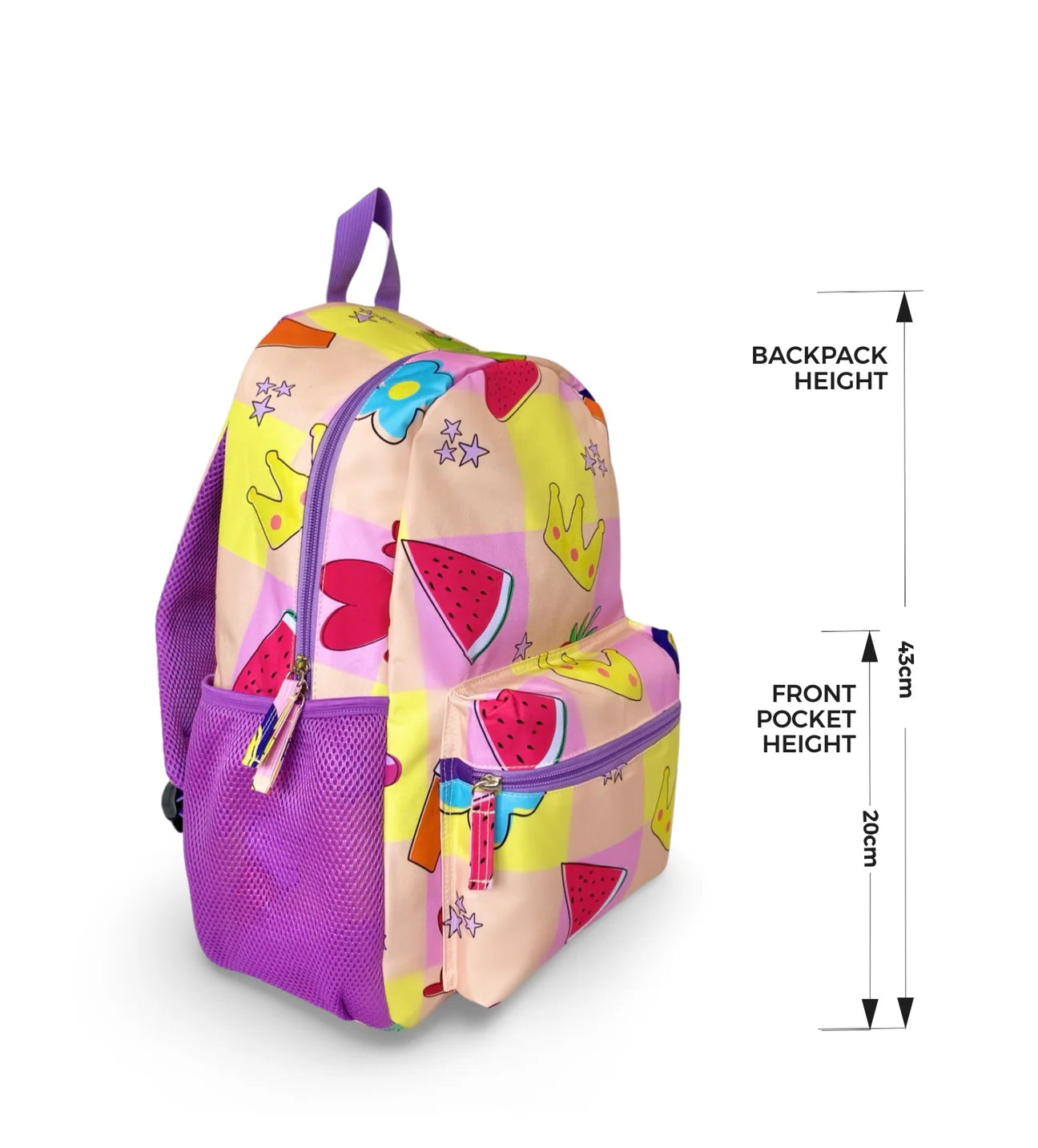 Morgy + Wills Kids Backpack | Strawberry Delight