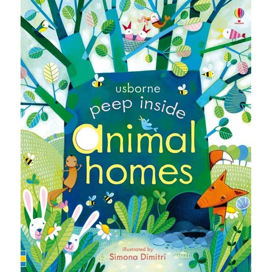 Peep Inside Animal Homes - Book