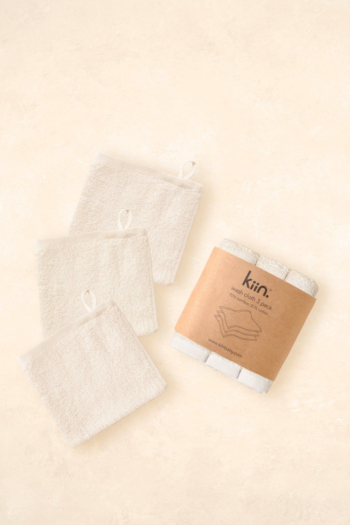 Wash Cloths 3 Pack: Chocolate
