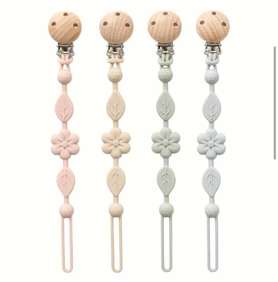 Flower Silicone Dummy Clip