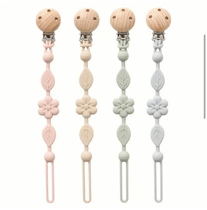 Flower Silicone Dummy Clip