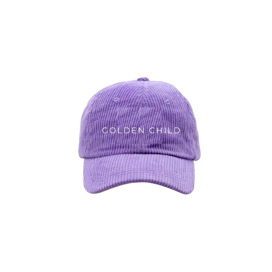 Children's Corduroy Cap: Lilac