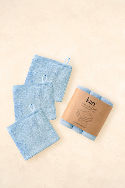 Wash Cloths 3 Pack: Chocolate