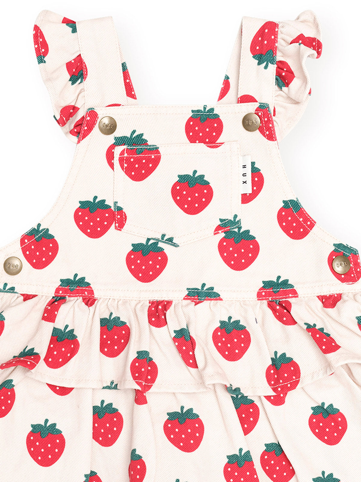 Strawberry Tiered Pinafore