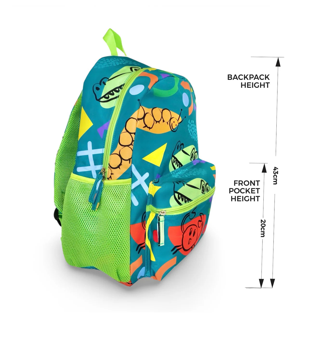 Morgy + Wills Kids Backpack | In A While Crocodile