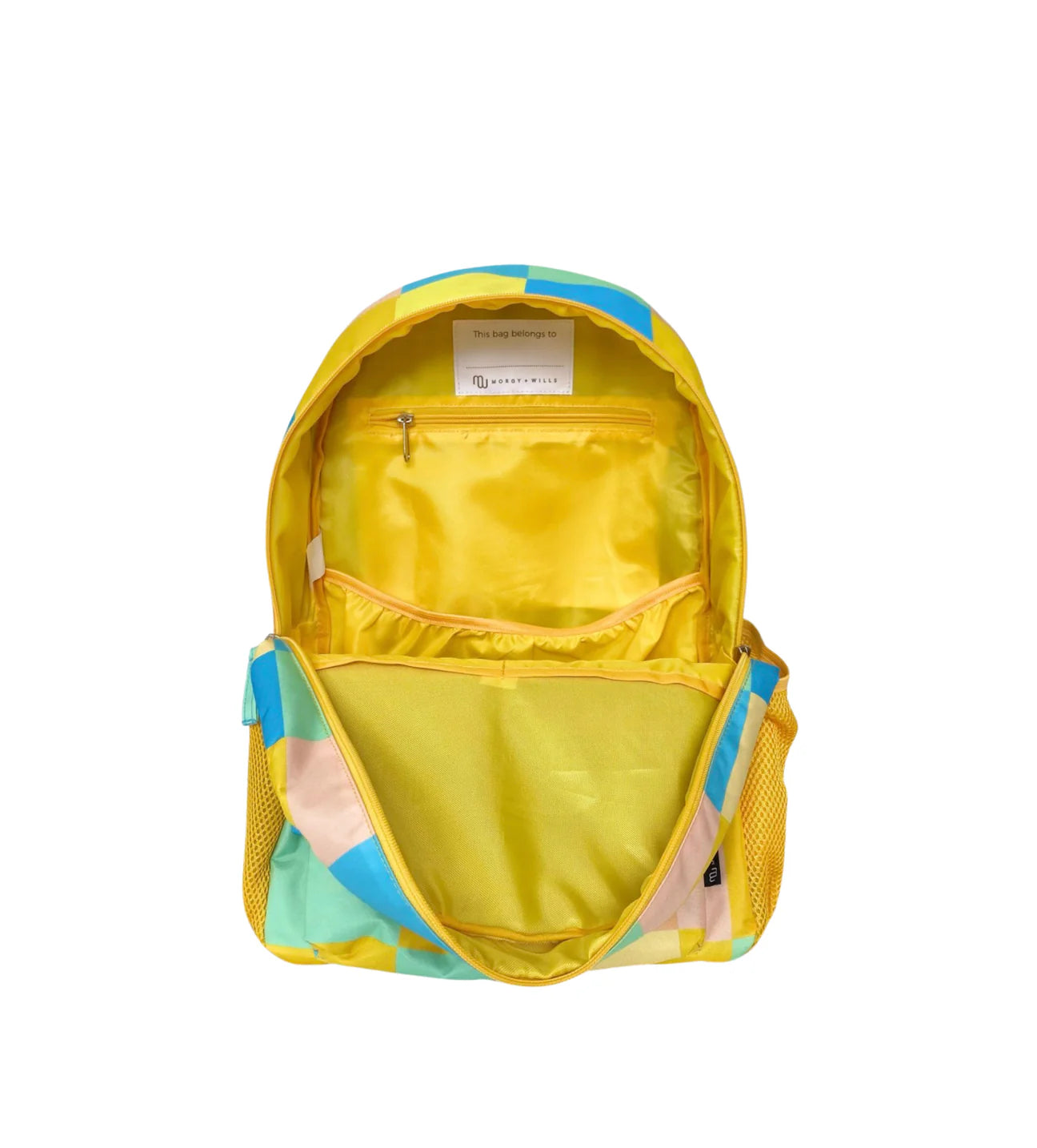 Morgy + Wills Kids Backpack | Gingham