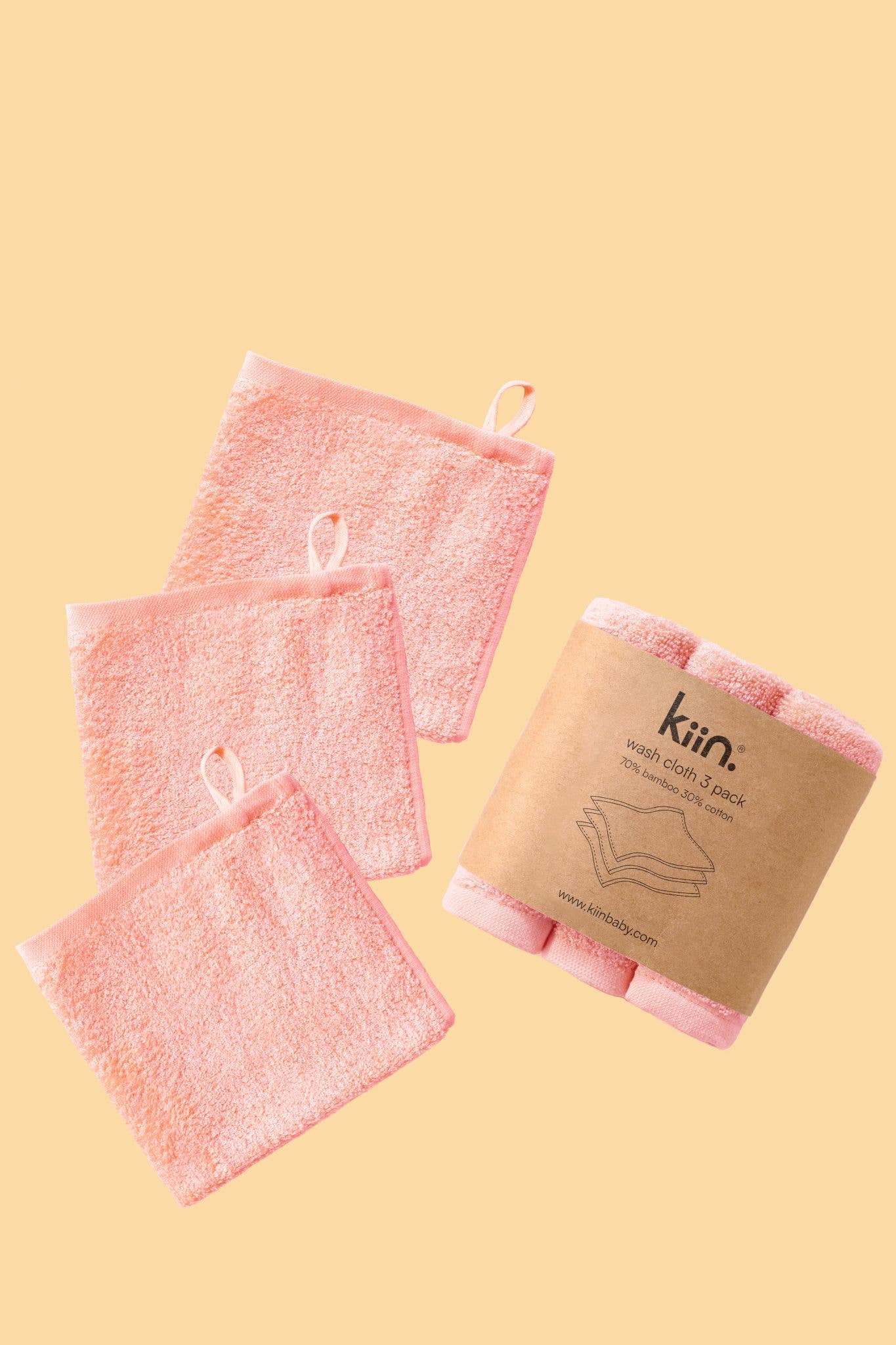 Wash Cloths 3 Pack: Ivory