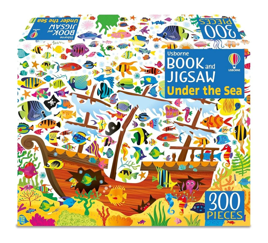 Usborne Book and Jigsaw Under The Sea 300pc