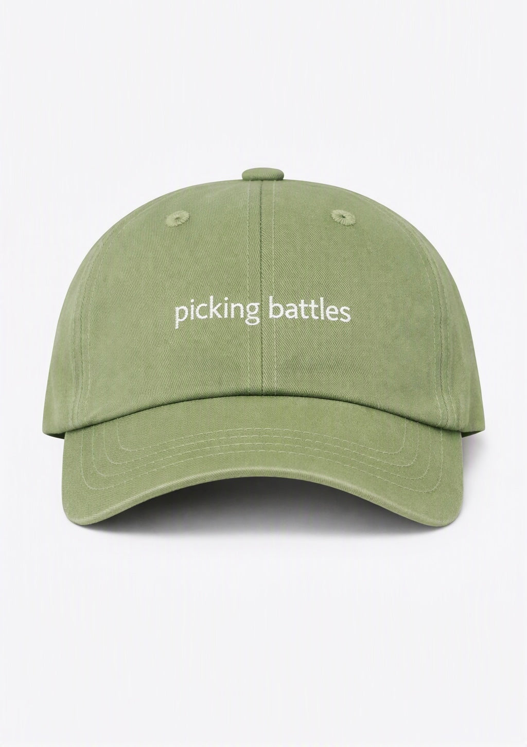 Picking Battles Classic Adult Cap