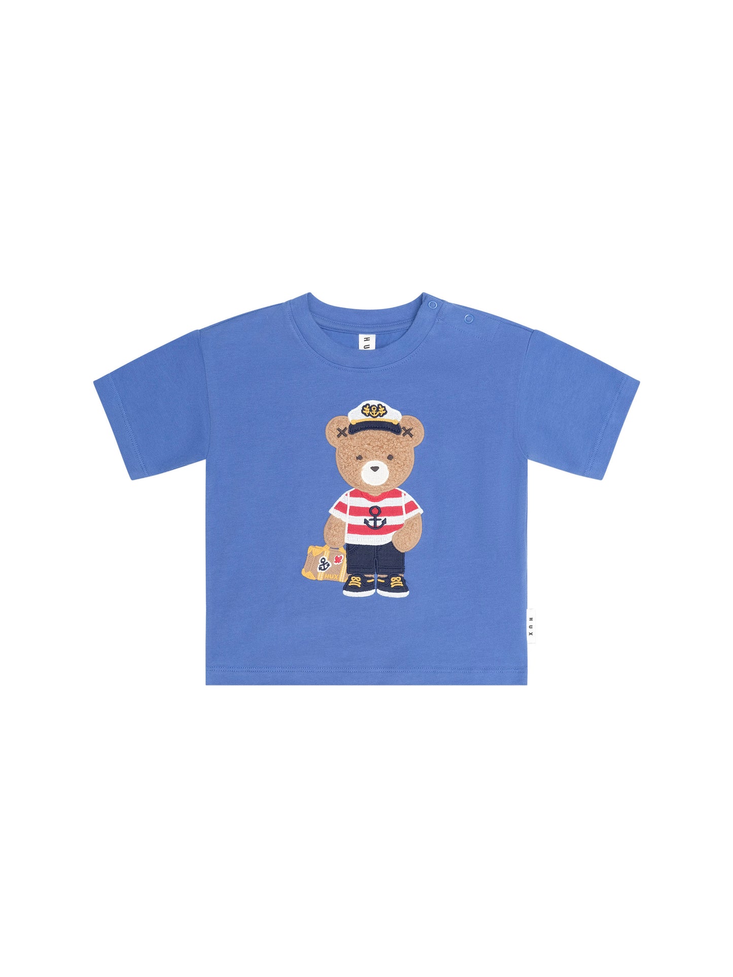 Nautical Hux Drop Shoulder Slouchy Tee