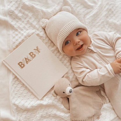 Mini Baby Book Oatmeal