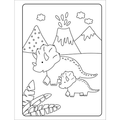 Dinosaur Kingdom Giant Stickers For Tiny Tots