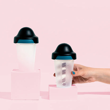 180ml Baby Bottle Two Pack black/purple 0-3 teat