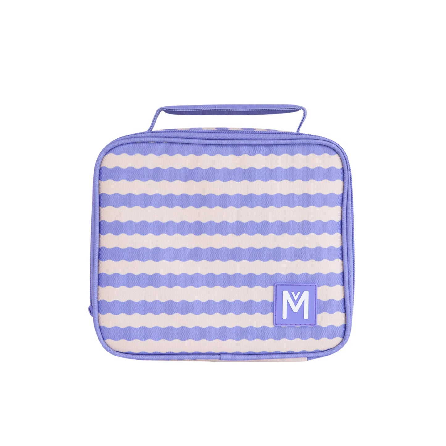 Insulated lunch bag -  Ripple Cloud / Medium