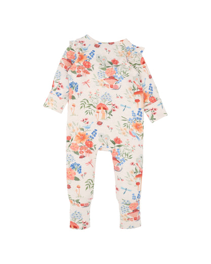 Wild Garden Organic LS Zipsuit