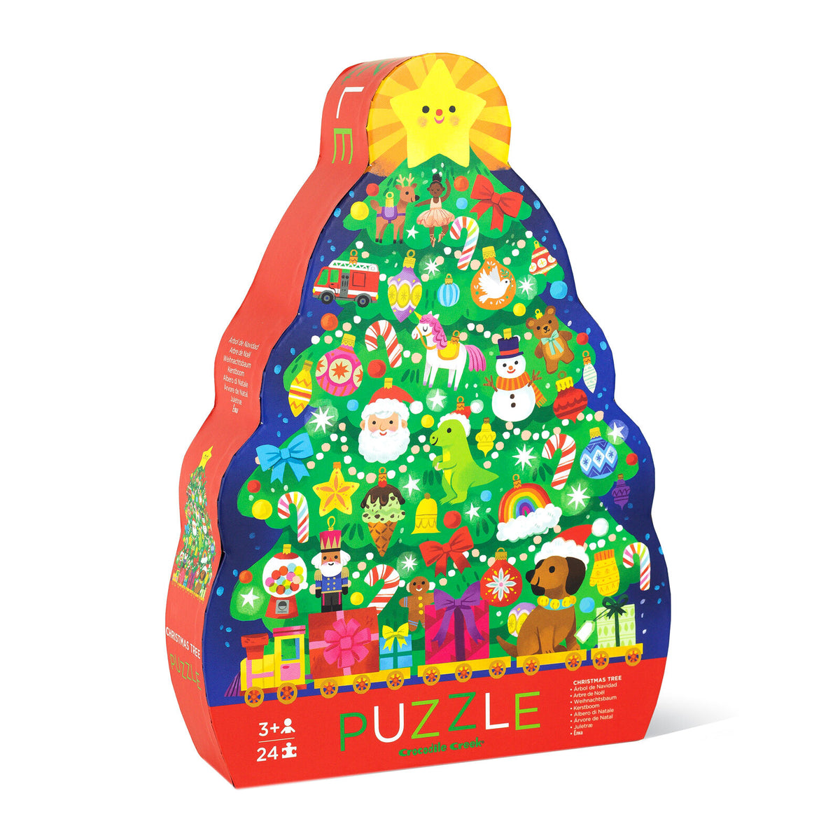 Classic Floor Puzzle 24pc - Christmas Tree