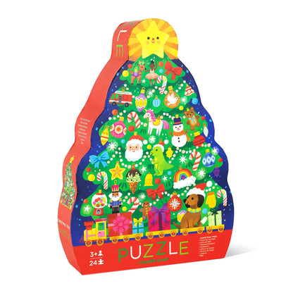 Classic Floor Puzzle 24pc - Christmas Tree