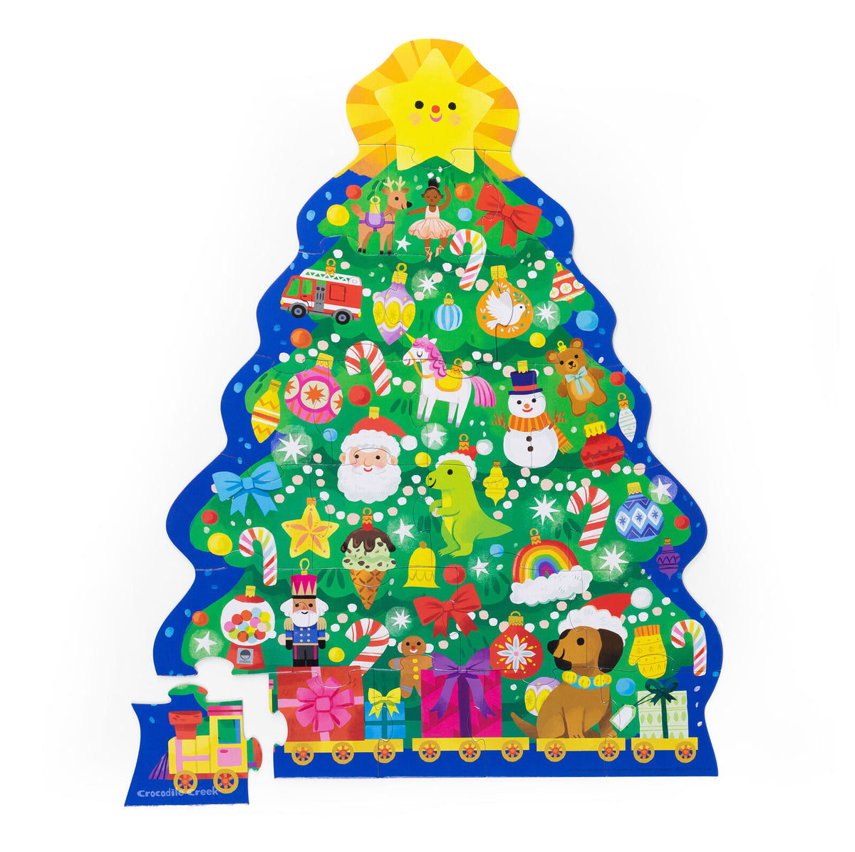 Classic Floor Puzzle 24pc - Christmas Tree