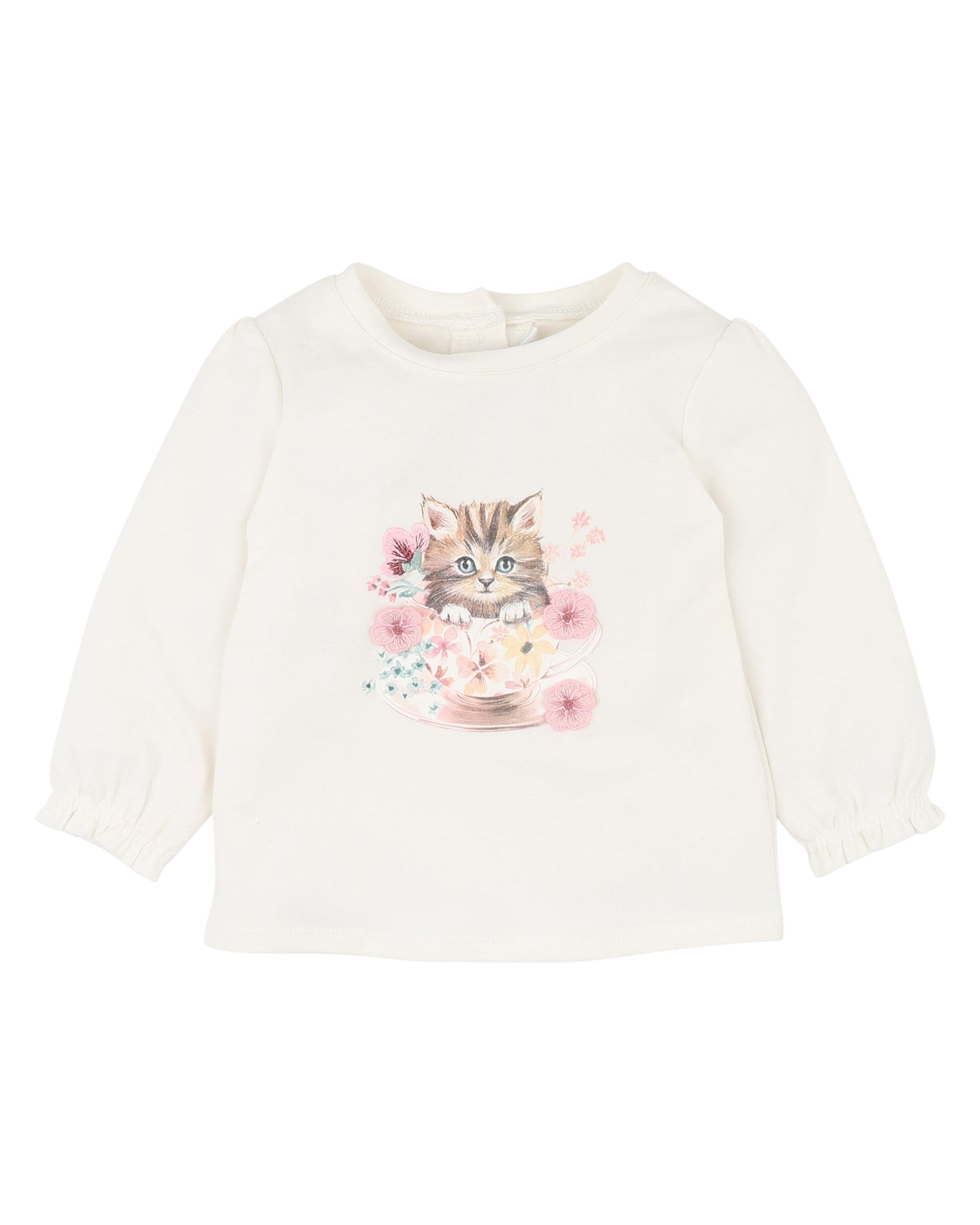 Fern Kitten LS Tee
