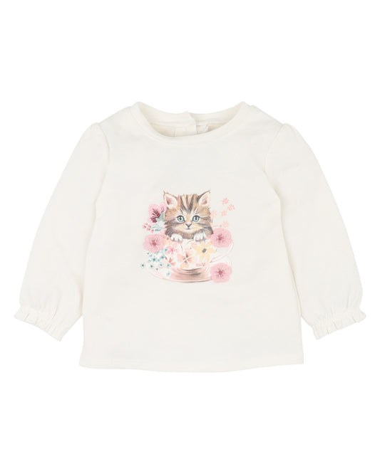Fern Kitten LS Tee