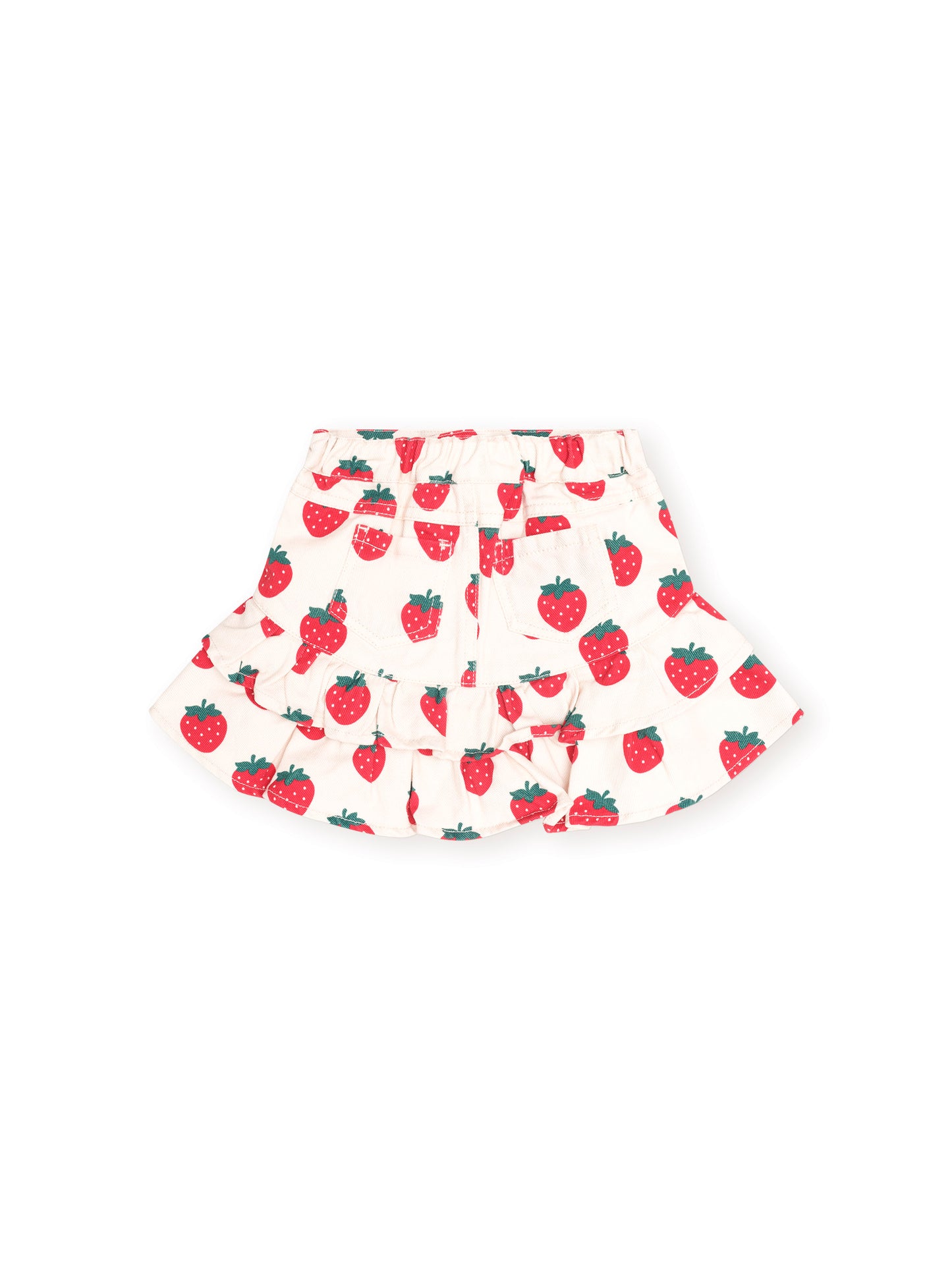 Strawberry Tiered Skirt