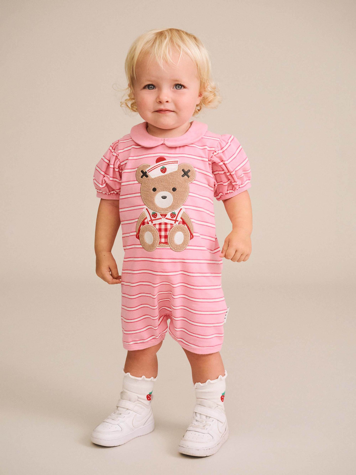 Nautical Huxette Collar Romper