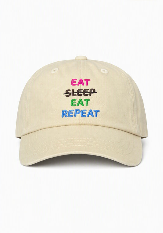 Eat sleep Eat Repeat Classic kids Cap