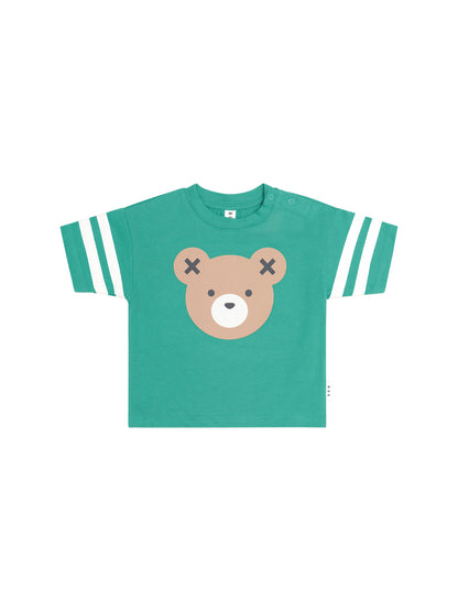 Huxbear Sporty Stripe Slouchy Tee