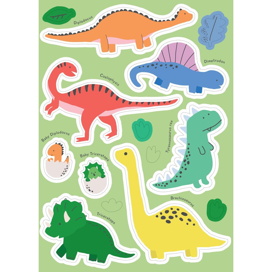 Dinosaur Kingdom Giant Stickers For Tiny Tots