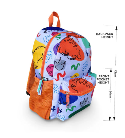 Morgy + Wills Kids Backpack | The Friendly Dinosaur