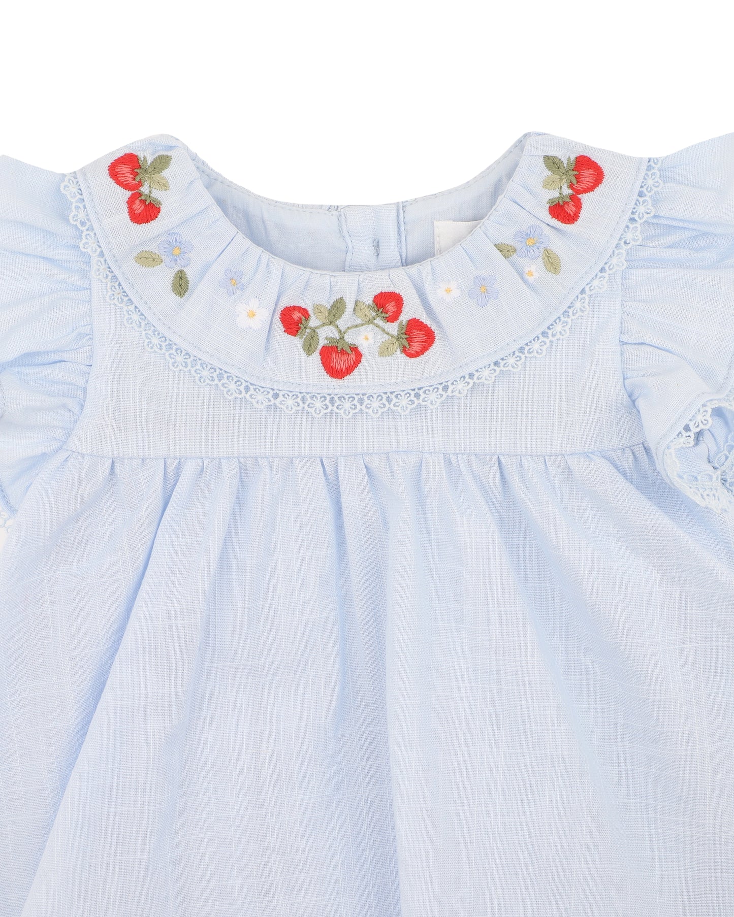 Poppy Embroidered Overlay Bodysuit