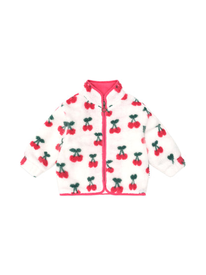 Very Cherry Sherpa Jacket