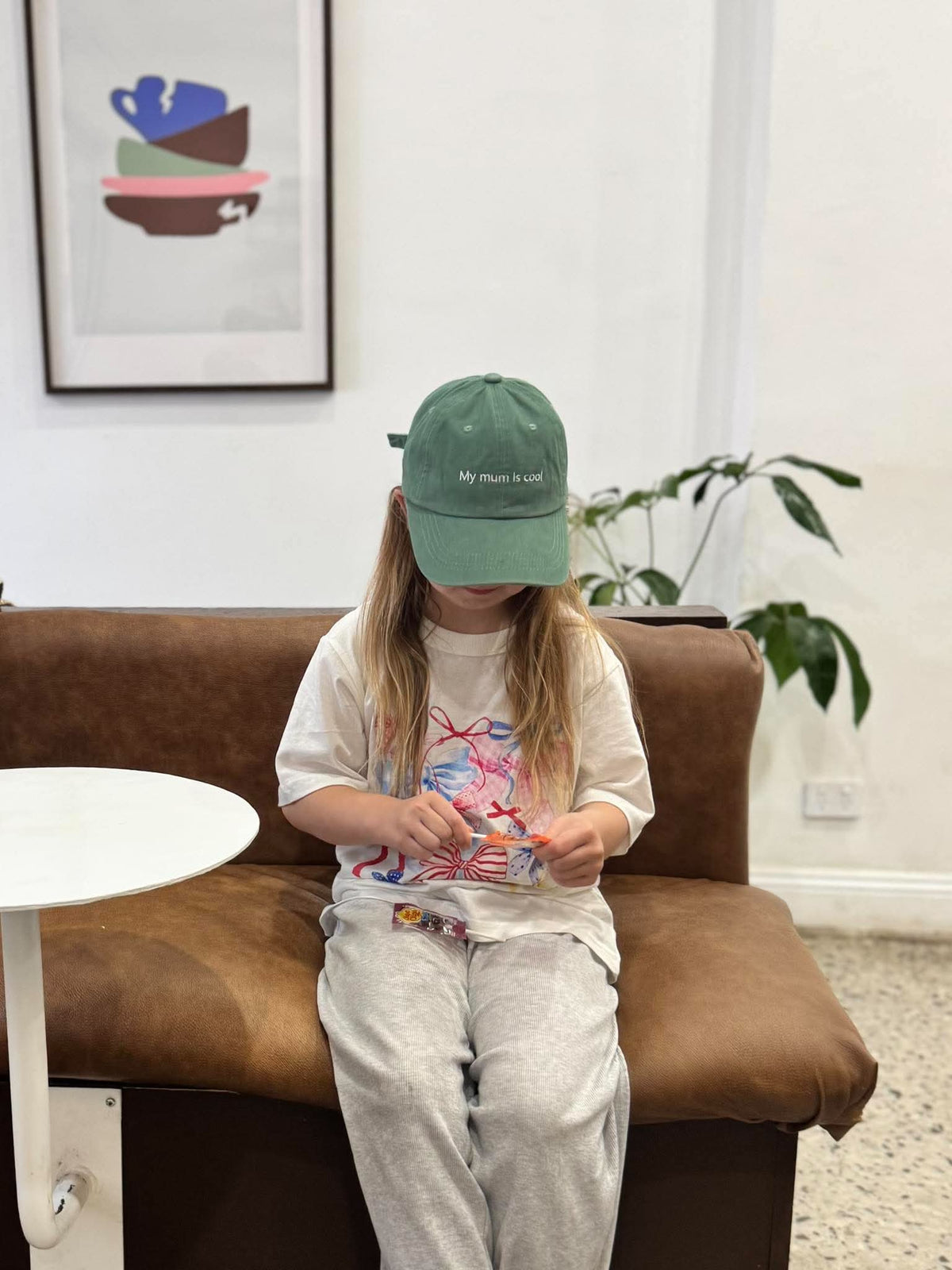 My Mum Is Cool Classic kids Cap