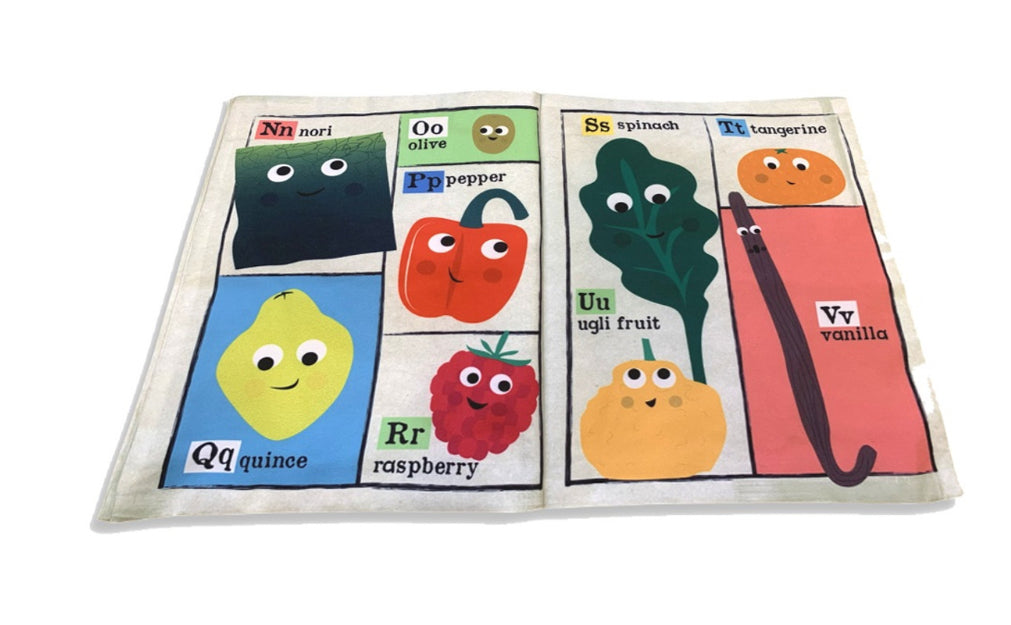 Crinkly Cloth Book - Fruit and Vegetable A-Z