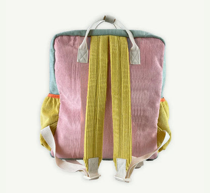 Corduroy Splice Eco Backpack - Candy