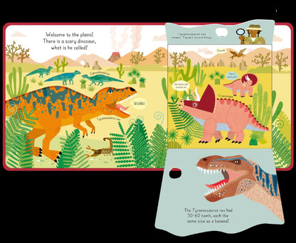 Peek Inside Book - Dinosaur