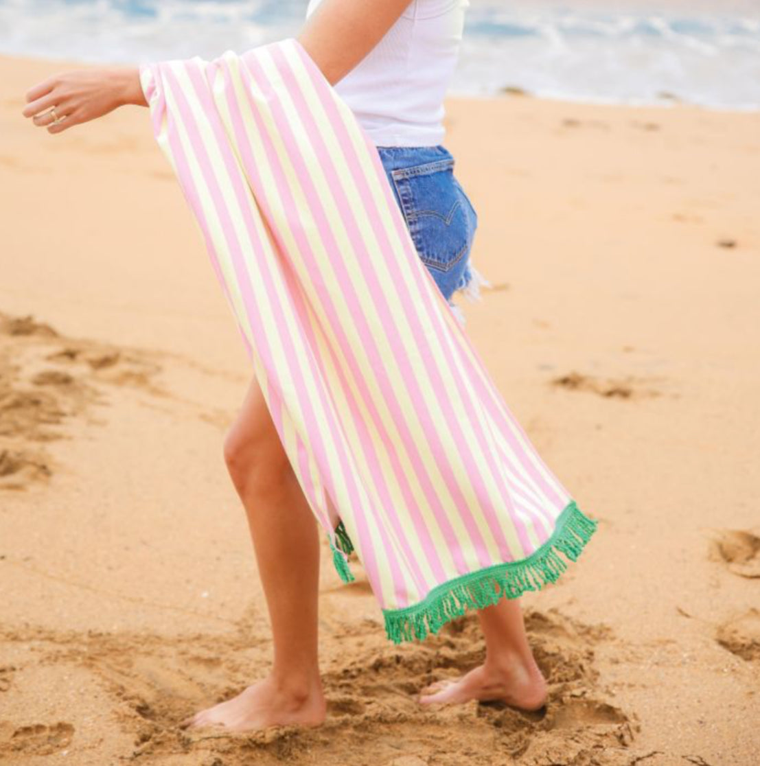 Quick Dry Tassel Towel