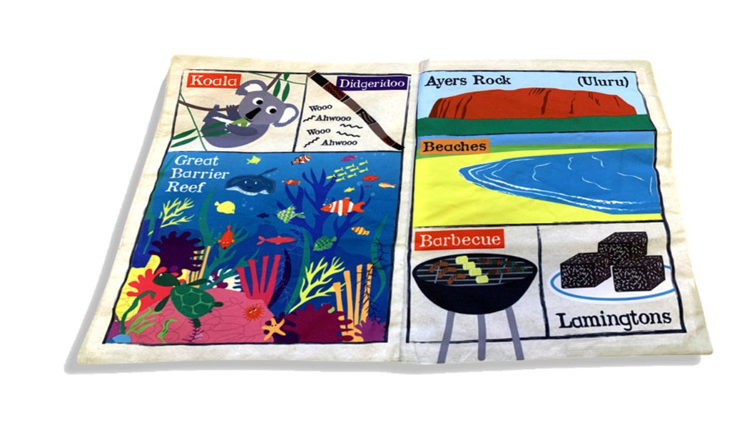 Crinkly Cloth Book -All About Australia