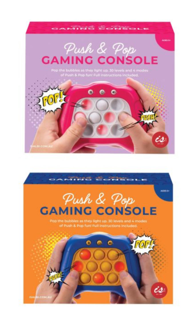 Push & Pop Game Console