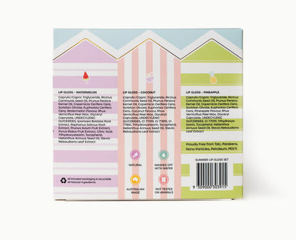 Beach Club Natural Lip Gloss Set