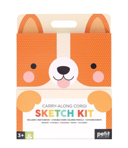 Carry Along Sketch - Corgi