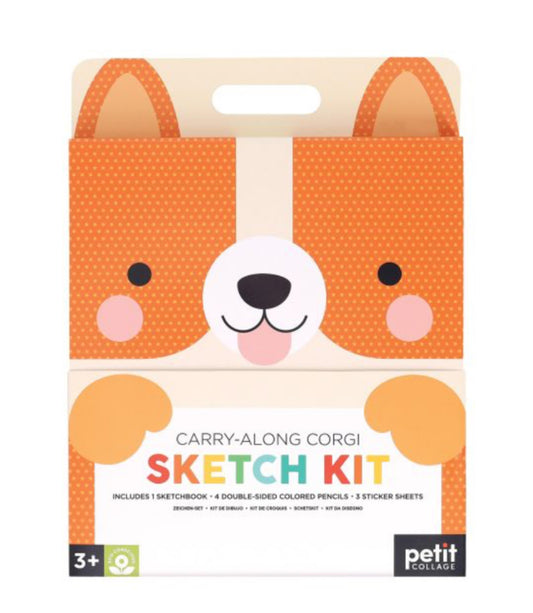 Carry Along Sketch - Corgi