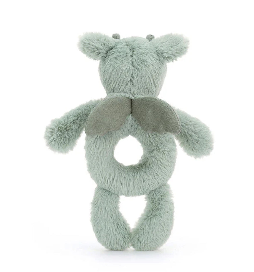 Jellycat Bashful Dragon Ring Rattle