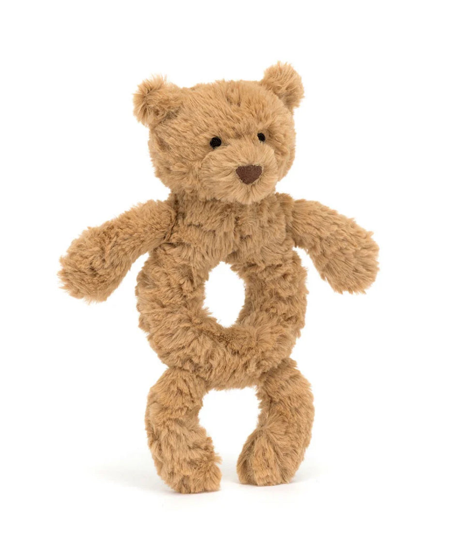 Jellycat Ring Rattle - Bartholomew Bear