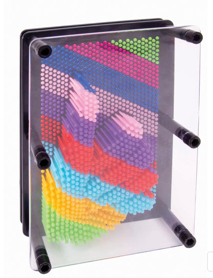Rainbow Pin Art
